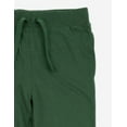 thumbnail image 2 of Leveret Kids Drawstring Pants Cotton Uniform Green 5 Year, 2 of 2