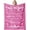Happy Birthday - Pink, variant on Gifts for Women, Mom, Her - Purple Retirement Anniversary Birthday Blanket 60"x50" - Sometimes You Forget You are Awesome - Inspirational Positive Thank You Gifts