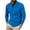 Blue, variant on Jalioing Men's Long Sleeve Shirts Dressy Fashion Solid Color Collared Golf Shirts Casual Business Work Tops
