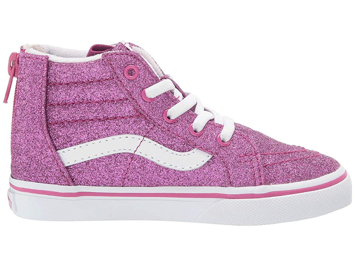 pink glitter vans infant