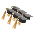 thumbnail image 4 of 6 uds sombrero de graduación cubiertas para copa sombrero de graduación cubierta copa para bebidas Topper, 4 of 4