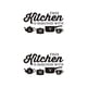 thumbnail image 1 of Cateissary PVC Wall Sticker Decoration Art Decals Kitchen Decorative Accessory Poster Stickers Letters English for Restaurant Glass Negro 52x30cm 2Conjunto, 1 of 6