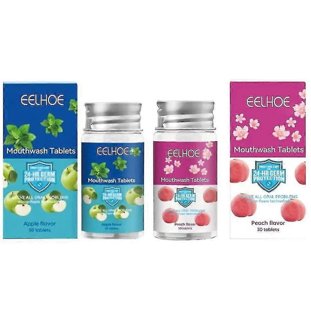 Pastillas de enjuague bucal Mal aliento Manchas dentales Dientes limpios Aliento fresco Cuidado bucal Enjuague bucal concentrado | 3706009122428