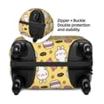 thumbnail image 4 of Daiia Rabbit Hunger Luggage Cover, Thickened Washable Travel Luggage Covers, Elastic Unique Baggage Covers for 18-20 inch Luggage-Medium, 4 of 9