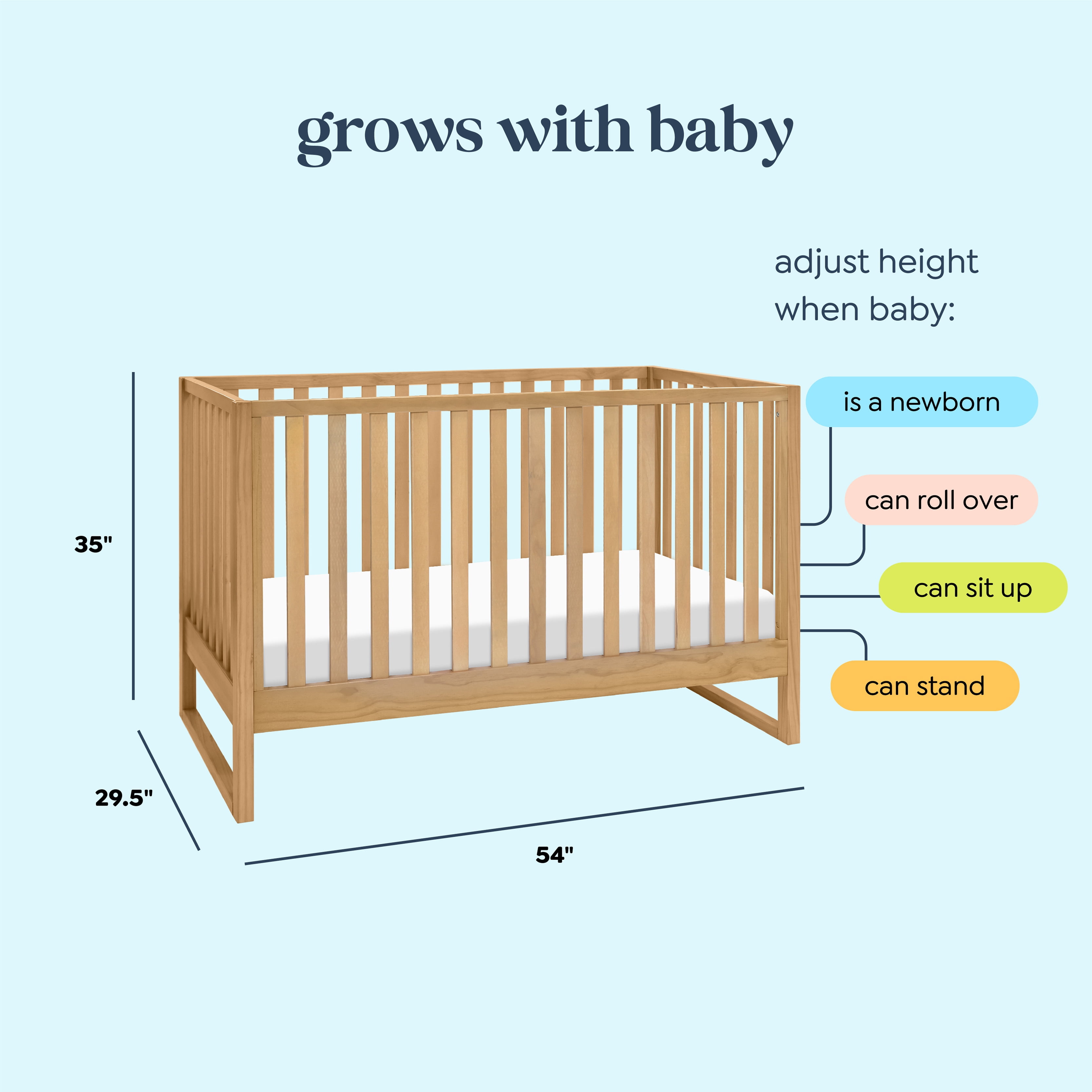 Davinci Hunter 3-in-1 Convertible Crib