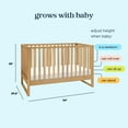 thumbnail image 4 of Davinci Hunter 3-in-1 Convertible Crib, 4 of 7