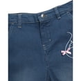 thumbnail image 5 of Baby Phat Girls Denim Pants Set Soft Crewneck Girls Shirts and Wide Leg Denim Jeans Set 2 Piece, 5 of 7