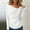White, variant on UTSJKR Women's Cowl Neck Ruched Tops Draped Front Long Sleeve Casual Loose Fit Solid Basic Shirts Spring Tunic Blouse White S
