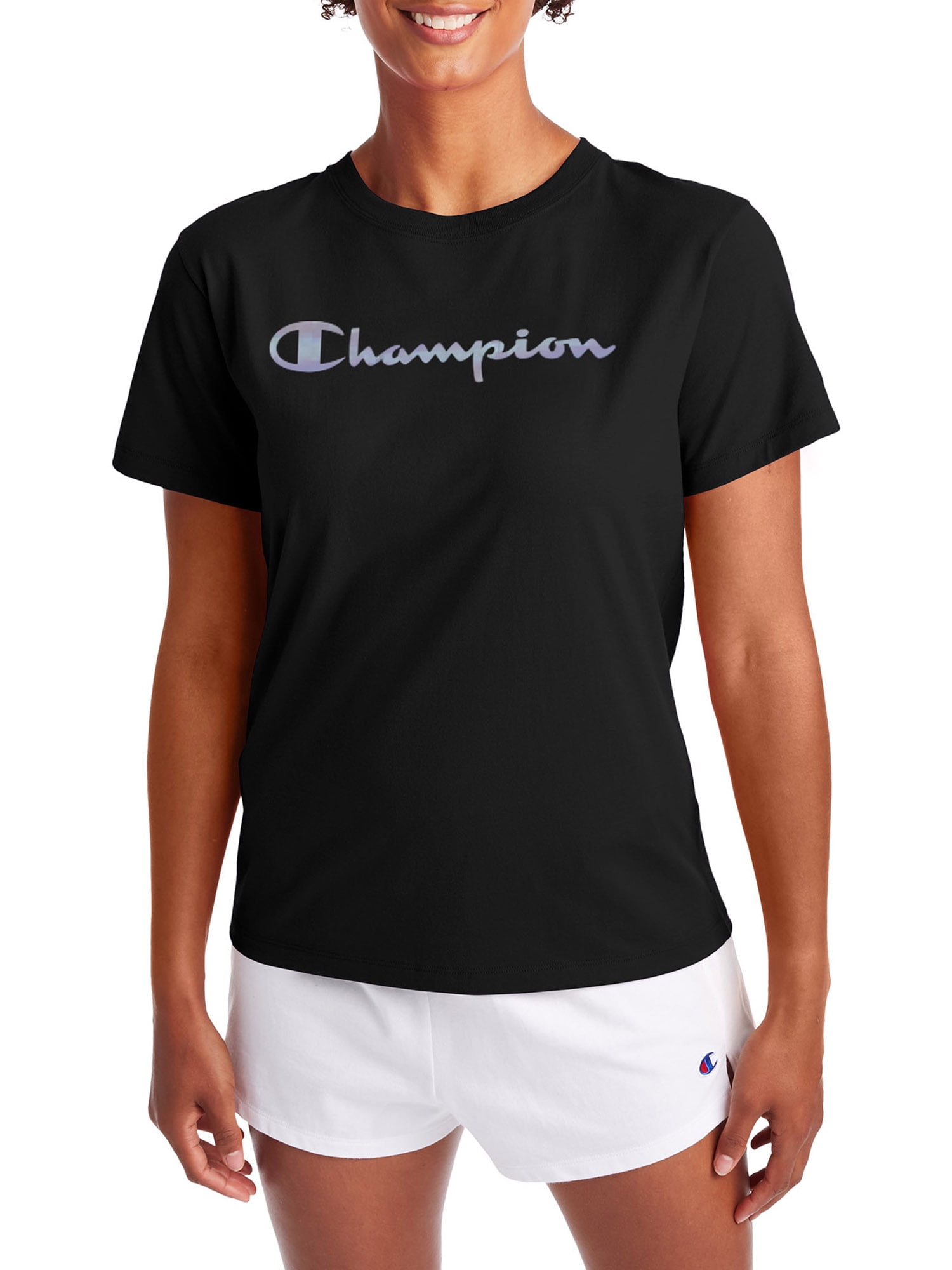 black champion shirt womens