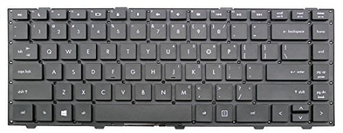 Generic New Black Laptop UK Keyboard for HP Probook 6440B 6450b 6455b 6445b Series with Point Stick Replacement Parts