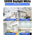 thumbnail image 4 of WWS-Non-Dimmable GU10 LED Light Bulbs, 4W Bright 5000K Daylight White 35W Halogen Equivalent, 350lm Energy Saver for Track Lighting Fixture, Kitchen, Basement, 15000 Hours Lifespan, 6 Pack, 4 of 4