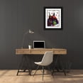 thumbnail image 3 of Dean Russo Collection 14x18 Black Ornate Wood Framed with Double Matting Museum Art Print Titled - Profile Boxer 2, 3 of 4