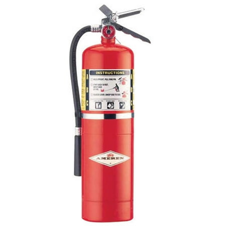 10 Lb Fire Extinguisher - Amerex 10 Pound ABC Dry Chmcl Fire Extinguisher With Aluminum Valve
