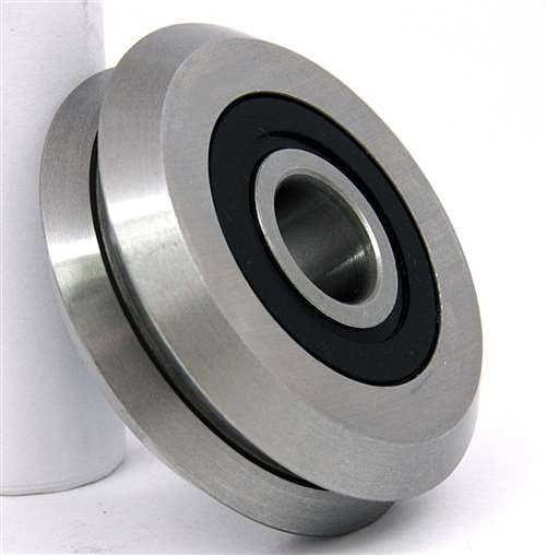 RM2-2RS 3//8/" V Guide Sealed Groove RM2RS Deep Groove Radial Ball Bearings