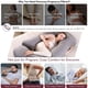 thumbnail image 4 of Almohada de embarazo Eccn en forma de U para todo el cuerpo con funda extraíble, 4 of 6