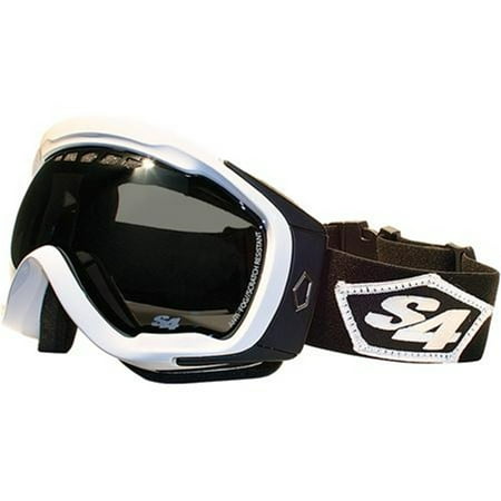 S4 Transfer Adult Goggles-Color:White/Black Smoke