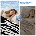 thumbnail image 2 of Coral Black Cooling Blanket,Lightweight Breathable Summer Throw Blanket with Double Sided Cold Effect,Coastal White Ocean Marine Nautical Beach Picnic Blankets Bed Sheet for Hot Sleepers 30"x40", 2 of 8