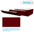 thumbnail image 4 of DEXS Spacious Retractable Canopy Cover Awning, Outdoor Shade Wire Solution for Roofing, Yard, and Patio, Waterproof and Durable, UV-Resistant, Easy to Install and Operate Red3'x12', 4 of 7