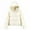 White, variant on RYRJJ Women's Winter Hooded Puffer Jacket Oversized Thickened Parka Outwear Long Sleeve Zip Up Quilted Baggy Short Down Coat with Pockets(Khaki,S)