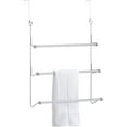 thumbnail image 5 of MyGift 24-inch Over-The-Door width Chrome-Plated Finish Towel Rack, 5 of 6