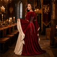 thumbnail image 6 of Renaissance Costumes for Women Dress, Medieval Costume Womens Halloween Dress for Renaissance Festivals and Fairs, 6 of 6