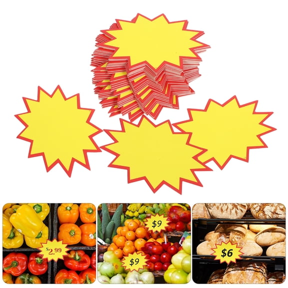 SEWCHICS Blank Tags Small Price Tag Paper Multi 200Pack