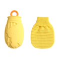 thumbnail image 3 of Yinanstore Hot Water Bottle with Cover Cute Water Heating Pad Small Feet Warmer for Bed Yellow, 3 of 8