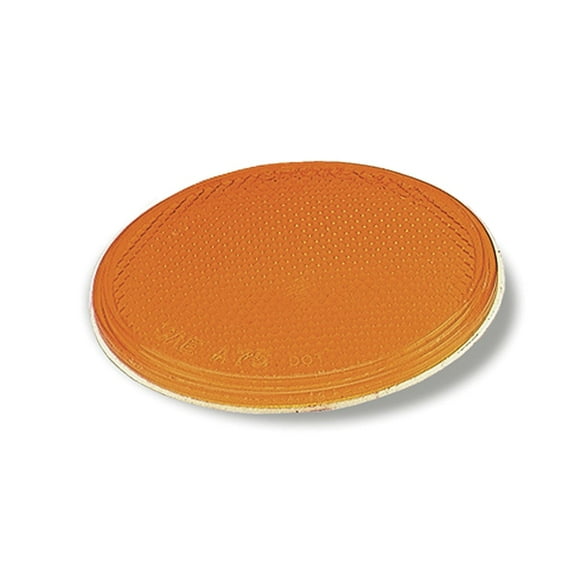 Grote 40063 Reflector 3 Inch Yellow Round Stick-On