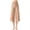 Khaki-2pcs, variant on 2 Pcs Seamless Pettipants for Women Culotte Slip Bloomers Wide Leg Pajama Pant Nigthwear
