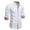 White, variant on Men's Collar Dress Shirts, Comfort Stretch Button-Up Breathable Long Sleeve Shirts Black Size M