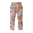 thumbnail image 7 of Trgacdwlo Christmas Flannel Pajama Pants for Men Snowflake Graphics Winter Fuzzy Mens Fleece Pj Bottoms Comfy Elastic Waist Straight Leg Lounge Pants Men, 7 of 7