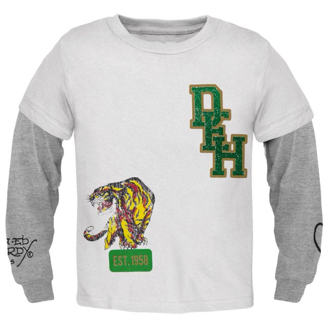 Ed Hardy - Tiger Juvy 2fer Long Sleeve T-Shirt