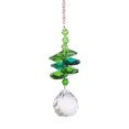 thumbnail image 4 of 5pcs Crystal Wind Chime Outdoor Light Catching Pendant Home Decor Hanging Ornaments, 4 of 9