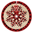 thumbnail image 1 of FloreceBien Faldas para árbol de Navidad de granja para decoración de Navidad, suministros para fiestas de Año Nuevo, 1 of 6