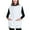 A2-white, variant on Smock Cobbler Apron for Women men-with Side Ties and 3 Pockets for Chef kitchen,Cleaning,Hairstylist