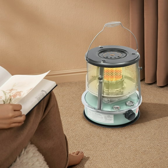 ChicHomey 2600W Portable Kerosene Heater- 9000BTU,Outdoor Camping Kerosene Heater,1.22Gal Fuel Tank,Adjustable Height, for Indoor & Outdoor Use