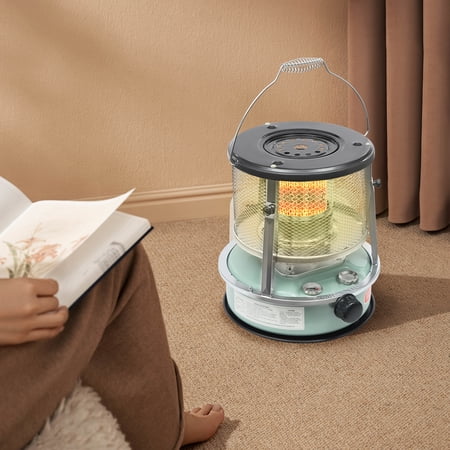 ChicHomey 2600W Portable Kerosene Heater- 9000BTU Outdoor Camping Kerosene Heater 1.22Gal Fuel Tank Adjustable Height for Indoor & Outdoor Use