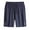 Dark Blue, variant on BLCHUNen Plus Size Mens Workout Shorts Lightweight Breathable Elastic Waist Gym Running Shorts with Pockets,L-5xl