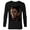 Black, variant on Marvel Avengers: Endgame Black Widow Poster - Long Sleeve T-Shirt for Men - Customized-Black