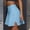 4#a Light Blue, variant on High Rise Front Slit Golf Skirts for Women - Mini A-line Tennis Casual Skort with Built-in Shorts Side Pockets Black XL