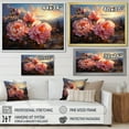 thumbnail image 4 of Designart "Enchanting Sunset Peonies I" Peonies Floater Framed Wall Decor, 4 of 5