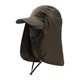 thumbnail image 2 of Sombrero de pesca perfecl con cubierta para el cuello y la cara verde, 2 of 8