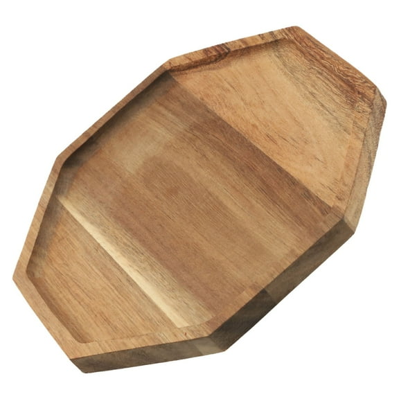 Octagonal Acacia Serving Tray Perfect For Breakfast In Bed And Dinner On Lap