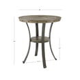 thumbnail image 5 of Holloway 36" Round Pub Table, Pewter, 5 of 5