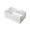 Blanc, variante sur WRKEKC Panier de Rangement Pliable Moyen en Liquidation, Organisateur Polyvalent pour Cuisine Ou Salle de Bain