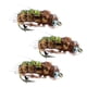 thumbnail image 3 of Moscas de pesca con mosca, señuelo de pesca, hundimiento rápido, cabeza de acero hecha a mano, accesorios realistas con anzuelo, trucha, Panfish, herr Zulema Señuelos de pesca con mosca, 3 of 8