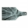 thumbnail image 1 of Forest Cutting Board, Scary Winter Tops of the Trees Dark Dramatic Silhouettes Enchanted Nature Image, Decorative Tempered Glass Cutting and Serving Board, Wine Bottle Shape, Black Grey, by Ambesonne, 1 of 1
