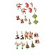 thumbnail image 1 of 22 Piezas Mezclado De De Imitación De De Navidad Colgante Artesanía De Joyería De Bricolaje, 1 of 9