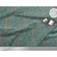 thumbnail image 2 of Soimoi Georgette Viscose Fabric Artistic Paisley Print Fabric by The Yard 42 Inch Wide, 2 of 3