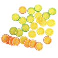 thumbnail image 1 of 30pcs Simulation Lemon Slices Simulation Fruit Slices Artificial Lemon Slice Fake Lemons Slice For Party Kitchen Wedding Decoration, 1 of 4